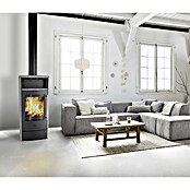 Fireplace Kaminofen Torino (6 kW, Raumheizvermögen: 105 m³, Schwarz/Grau)