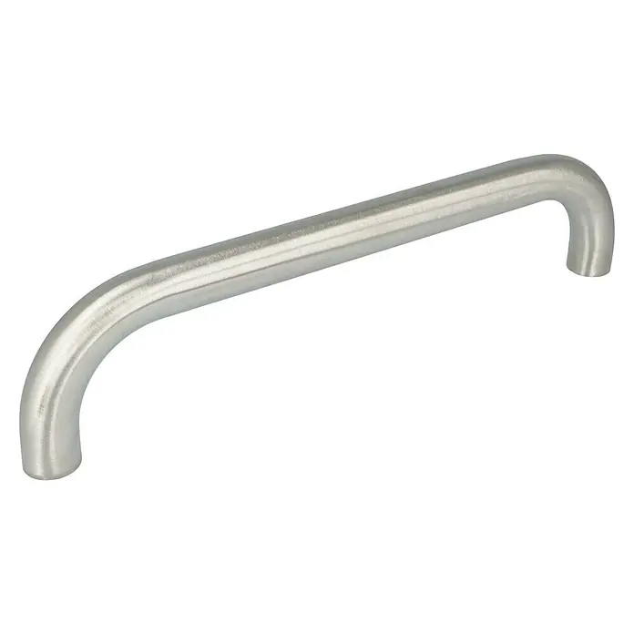 Ersatzgriff Deckel - Passend für: Grillstar Smoker Missouri - Eine gebogene, gebürstete Edelstahl Zugstange. Perfekt für moderne Schränke und Schubladen. Das Design ist minimalistisch und elegant.