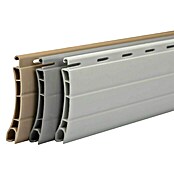Schellenberg Rollladenprofil Mini (1,5 m x 37 mm, Geeignet für: Rollladen-Mini-Systeme, Grau)