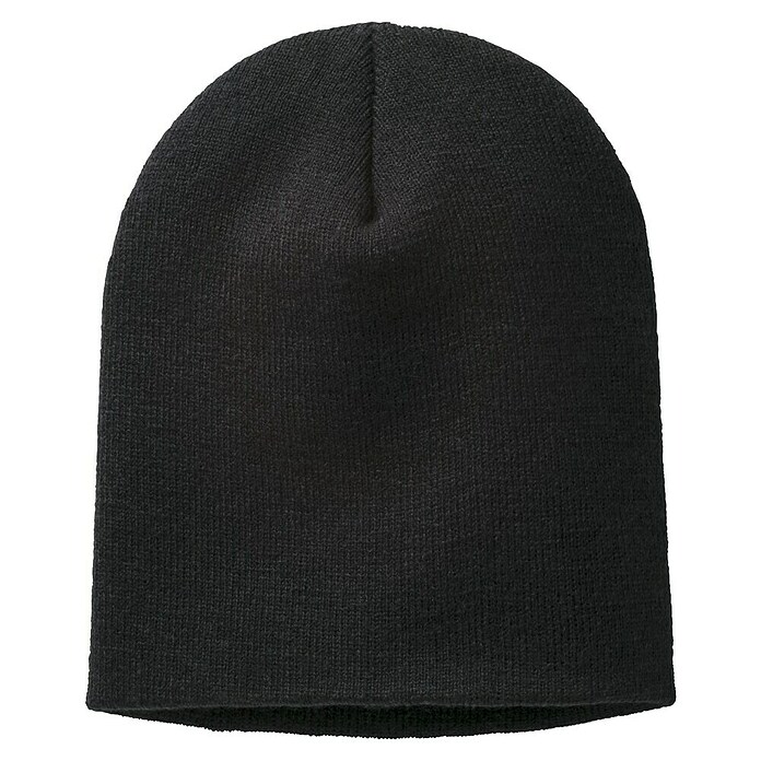 Flexfit Strickmütze Beanie (Konfektionsgröße: Universal, Schwarz)