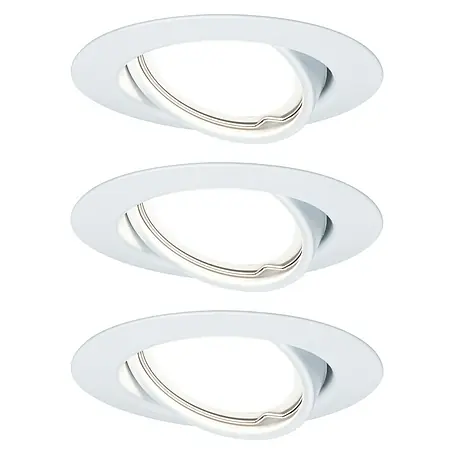 Paulmann  LED-Einbauleuchten-Set Base Rund