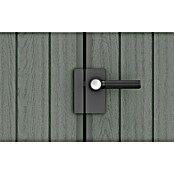 Keter Tuinhuis Darwin 44 (Buitenmaat incl. dakoverstek (b x d): 125,8 x 117 cm, Kunststof, Groen, 1,5 m²) | BAUHAUS