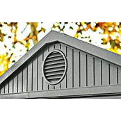 Keter Tuinhuis Darwin 44 (Buitenmaat incl. dakoverstek (b x d): 125,8 x 117 cm, Kunststof, Groen, 1,5 m²) | BAUHAUS