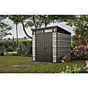 Keter Caseta para jardín Signature Storm Grey 77 (Medidas ext. (An x Pr): 216 x 218 cm, Plástico, Gris tormenta) | BAUHAUS