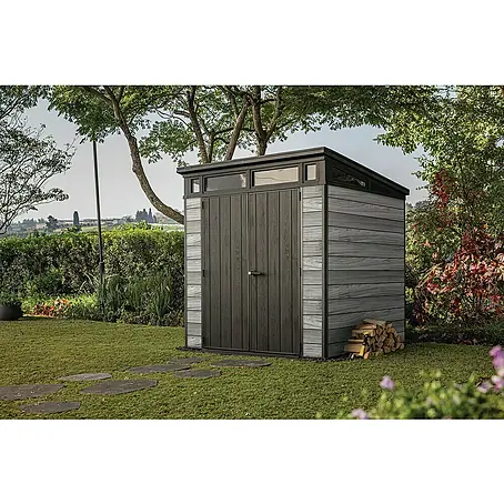 Keter  Gerätehaus Signature Storm Grey 7x7