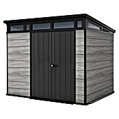 Keter Caseta para jardín Signature Storm Grey 97 (Medidas ext. (An x Pr): 279 x 218 cm, Plástico, Gris tormenta) | BAUHAUS