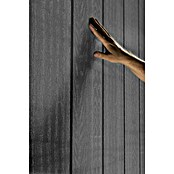 Keter Gerätehaus Newton Plus 757 (Außenmaß inkl. Dachüberstand (B x T): 230 x 223,8 cm, Kunststoff, Schiefergrau) | BAUHAUS