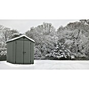 Keter Tuinhuis Darwin 64 (Buitenmaat incl. dakoverstek (b x d): 190 x 122 cm, Kunststof, Groen, 2,3 m²) | BAUHAUS
