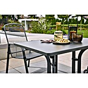 Sunfun Gartenmöbel-Set Boulevard/Zingst (3 -tlg., Anthrazit, Klappbar) | BAUHAUS