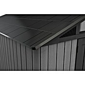 Keter Gerätehaus Stronghold 10x8 (Außenmaß inkl. Dachüberstand (B x T): 304 x 243 cm, Kunststoff, Grau) | BAUHAUS