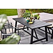 Sunfun Melina Gartentisch (L x B x H: 170 x 90 x 75 cm, Akazienholz, Rechteckig, Black Washed) | BAUHAUS