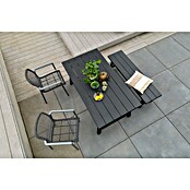 Sunfun Melina Gartentisch (L x B x H: 170 x 90 x 75 cm, Akazienholz, Rechteckig, Black Washed) | BAUHAUS