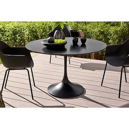 Gartentisch rund Black Series
