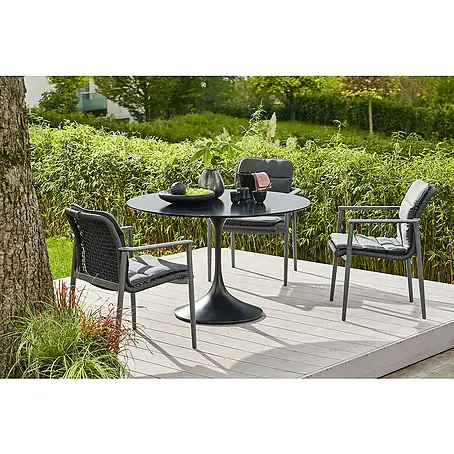 Sunfun  Gartenmöbel-Set Black Series/Solo