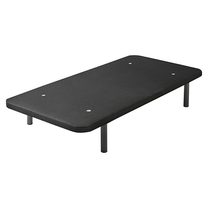 Unique Estructura de cama y colchón Toronto (L x An: 190 x 105 cm, Gris, Núcleo de muelles, Colchón a 2 caras/Antiácaros/Transpirable) | BAUHAUS