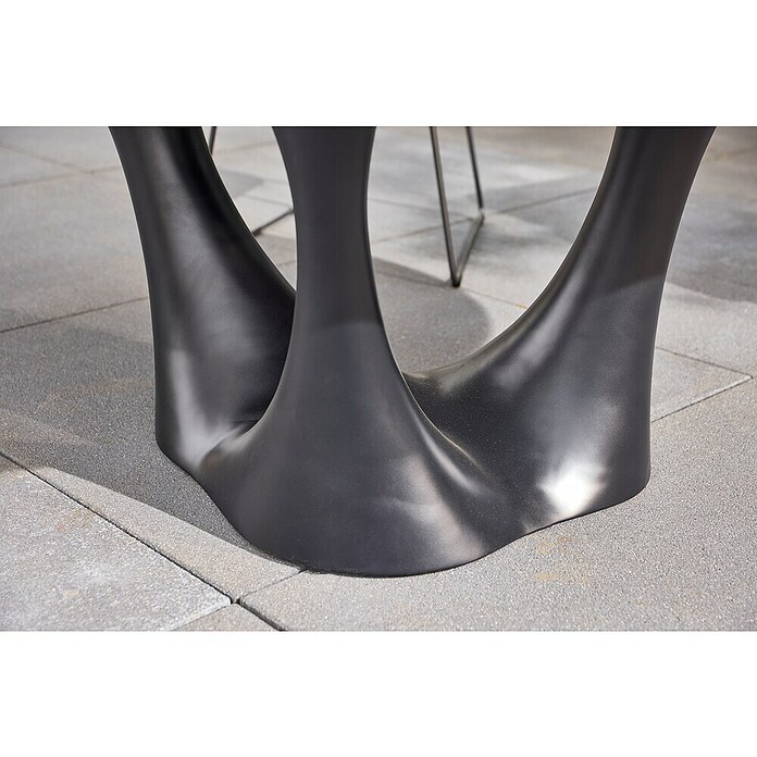 Gartenmöbel-Set Black Series (6 -tlg., Schwarz/Night-Grey) | BAUHAUS