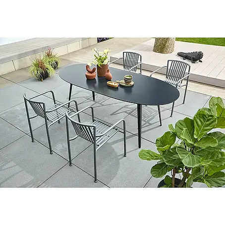 Sunfun  Gartenmöbel-Set Black Series/Sarah