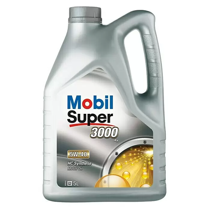 Mobil Super Motoröl 3000 - 5 l, 5W-40 - Vorderansicht