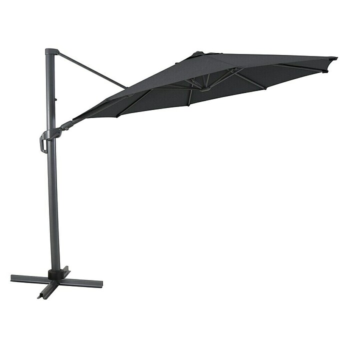 Sunfun Ersatz-Bezug (Anthrazit, Passend für: Sunfun Ampelschirmgestell Monaco Ø 300 cm)