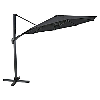 Sunfun Ersatz-Bezug Monaco (Anthrazit, Passend für: Sunfun Ampelschirmgestell Monaco Ø 300 cm)