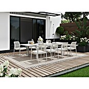 Sunfun Solo Silla de jardín (L x An x Al: 63 x 67 x 85 cm, Beige, Aluminio/Olefina, Apilable) | BAUHAUS