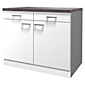 Flex-Well Lucca Unterschrank (B x T x H: 100 x 60 x 85 cm, Weiß) | BAUHAUS