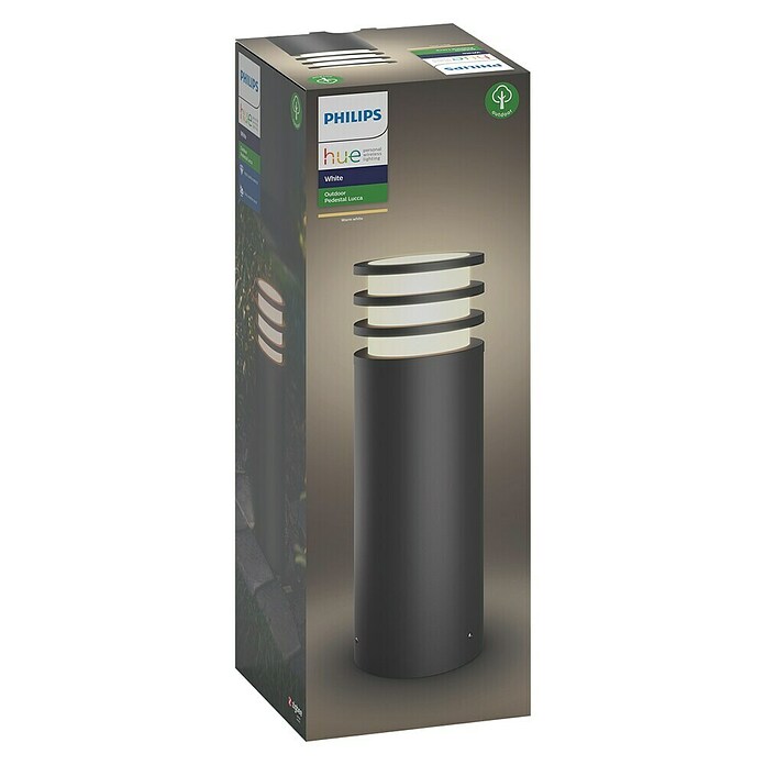 Philips Hue LED osnovna svetilka  (9,5 W, Topla bela, IP44) | 3081 - Sockel/Wegleuchte | CAJA - Outdoorleuchten Hochvolt | CAJ - Outdoorleuchten | CA - Beleuchtung | C - Elektro | BAUHAUS