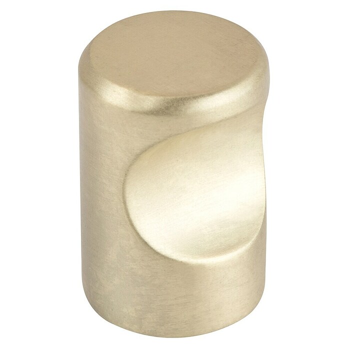 Walteco Meubelknop Venlo (Diameter: 15 mm, Overige, Geborsteld messing) | BAUHAUS