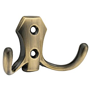 Walteco Jashaak Romana II (l x b x h: 77 x 47 x 30 mm, Aantal haken: 2 st., Brons)