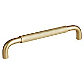 Walteco Meubelgreep Grave (Gatafstand: 160 mm, Aluminium, Geborsteld messing) | BAUHAUS