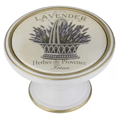 Walteco  Möbelknopf Lavendel
