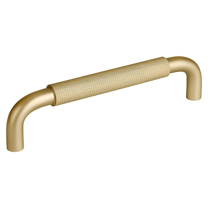 Walteco Meubelgreep Grave (Gatafstand: 128 mm, Aluminium, Geborsteld messing) | BAUHAUS