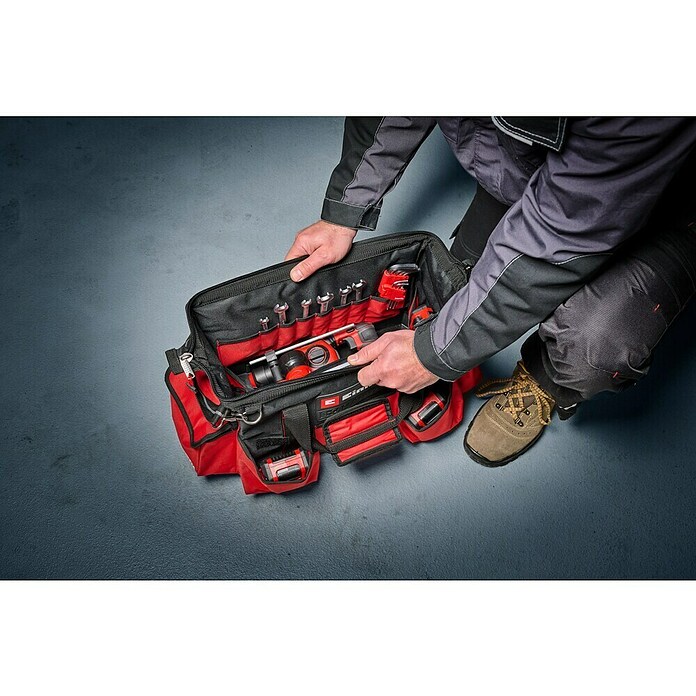 Einhell Torba za orodja E-Case  (Do x Š x V: 26,4 x 13,5 x 49 cm, Nosilnost izdelka: 30 kg) | 1918 - Alu Koffer- Boxen | BADK - Werkzeug-Behältnisse | BAD - Handwerkzeuge | BA - Handwerkzeuge | B - Werkz/Masch/Maschzubeh/Auto | BAUHAUS