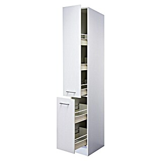 Flex-Well Lucca Apotheker-Hochschrank (B x T x H: 30 x 57 x 200 cm, Weiß)
