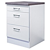 Flex-Well Lucca Unterschrank Auszug (B x T x H: 50 x 60 x 85 cm, Weiß) | BAUHAUS