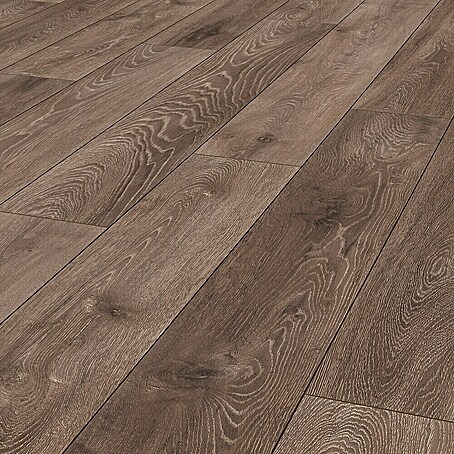LOGOCLIC Aquaprotect Laminatmuster Night Oak (290 x 200 x 8 mm, Landhausdiele)
