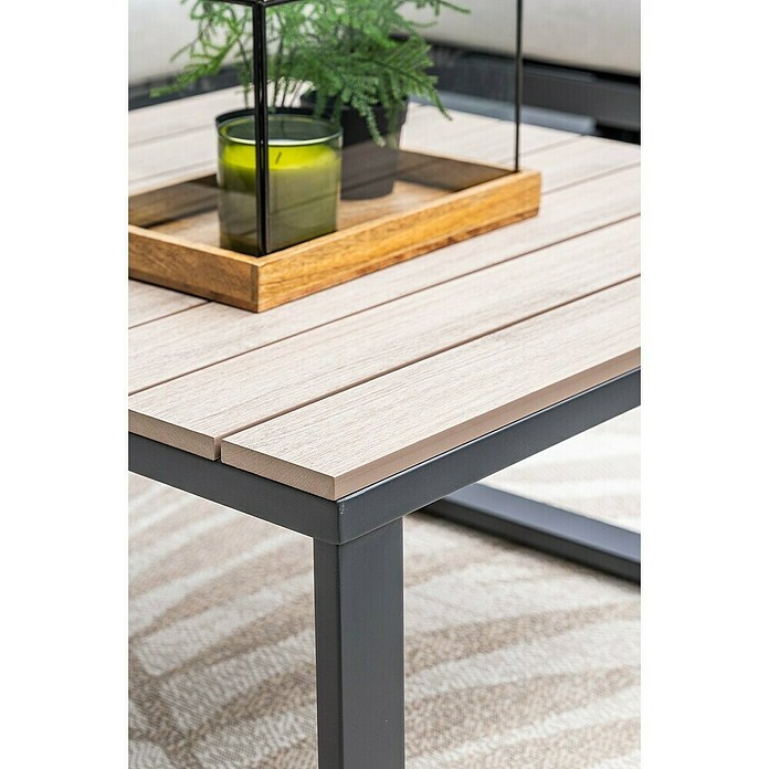 Loungeset Masone (Antraciet, Materiaalspecificatie: VironWood) | BAUHAUS