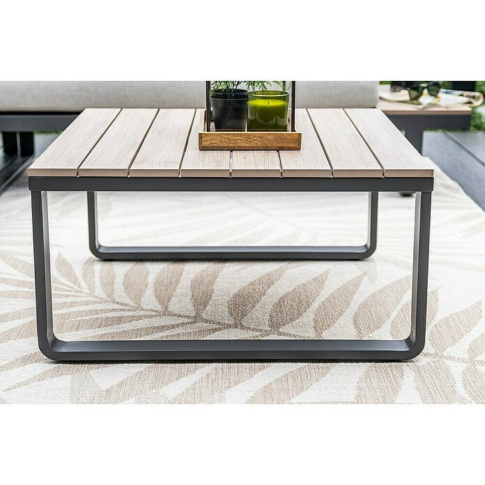 Loungeset Masone (Antraciet, Materiaalspecificatie: VironWood) | BAUHAUS
