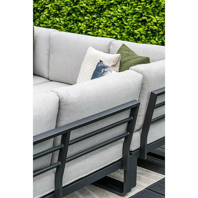 Loungeset Masone (Antraciet, Materiaalspecificatie: VironWood) | BAUHAUS