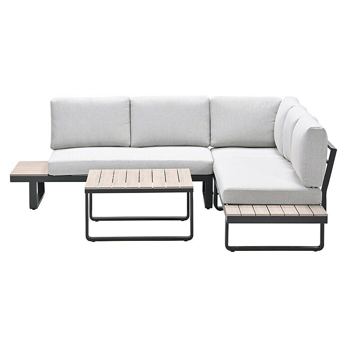Loungeset Masone (Antraciet, Materiaalspecificatie: VironWood) | BAUHAUS