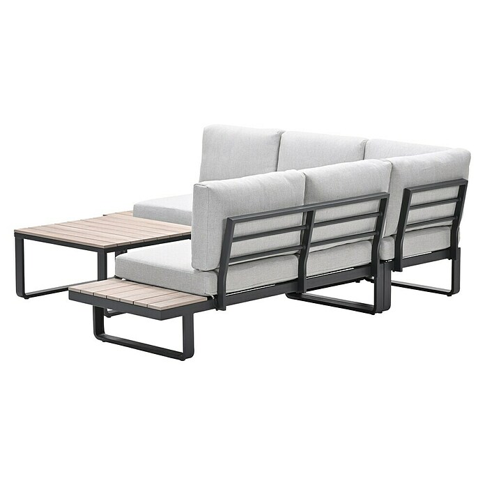 Loungeset Masone (Antraciet, Materiaalspecificatie: VironWood) | BAUHAUS