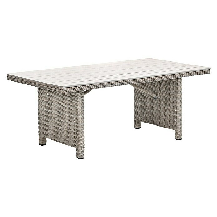 Garden Impressions Tuintafel Milwaukee (l x b x h: 170 x 90 x 70 cm, Licht bruin) | BAUHAUS