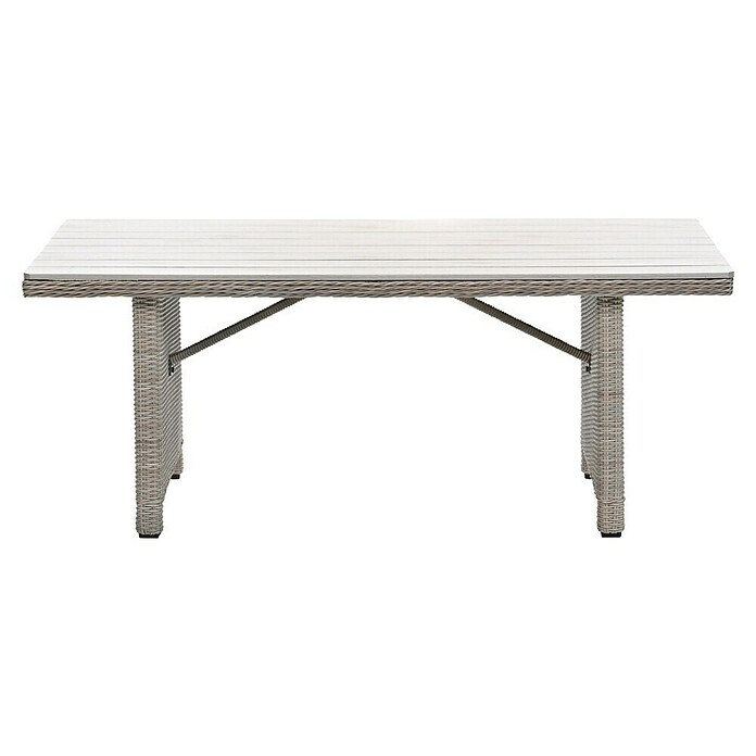 Garden Impressions Tuintafel Milwaukee (l x b x h: 170 x 90 x 70 cm, Licht bruin) | BAUHAUS