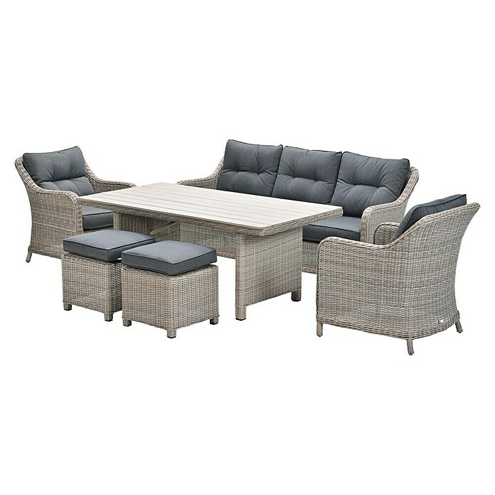 Garden Impressions Tuintafel Milwaukee (l x b x h: 170 x 90 x 70 cm, Licht bruin) | BAUHAUS