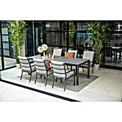 Tuin-loungestoel Sergio (Grijs, Aluminium) | BAUHAUS
