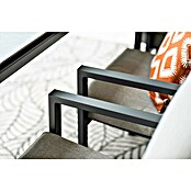 Tuin-loungestoel Sergio (Grijs, Aluminium) | BAUHAUS