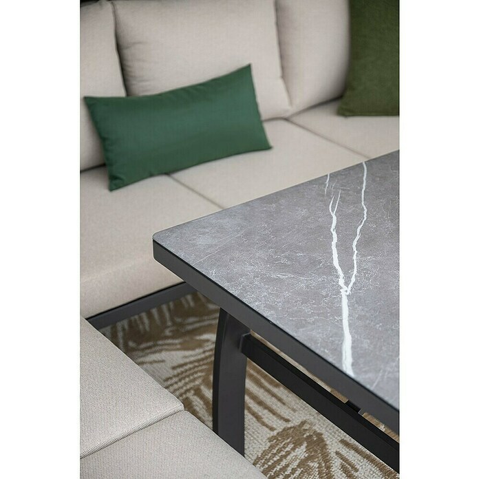 Garden Impressions Loungeset Vasano (Keramisch glas, Slate grey) | BAUHAUS