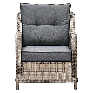 Tuinfauteuil Milwaukee (Bruin, Aluminium)