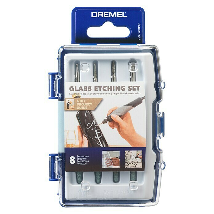 Dremel Glasbearbeitungs-Set 6828 -tlg., Durchmesser Schaft: 3,2 mm Unknown