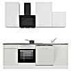 Flex-Well Lucca Küchenzeile Typ 1 (Breite: 220 cm, Höhe: 234 cm, Weiß, Mit Elektrogeräten) | BAUHAUS